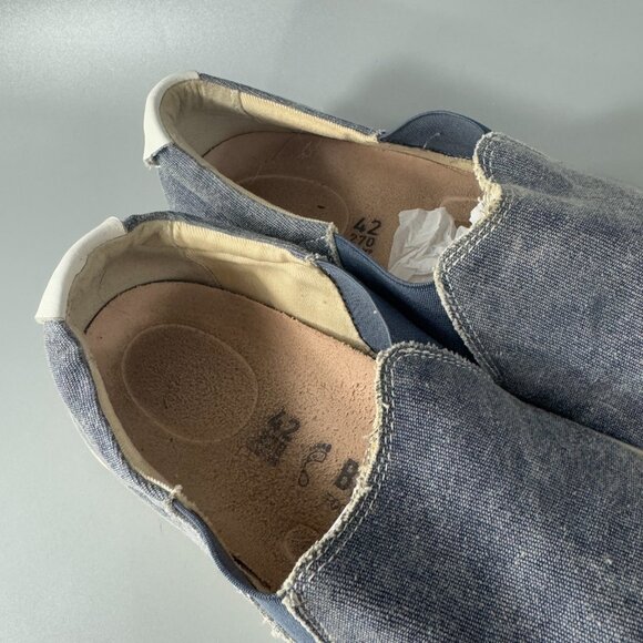 Birkenstock Unisex Barrie Canvas in Tx Navy, Size 42 main image 14